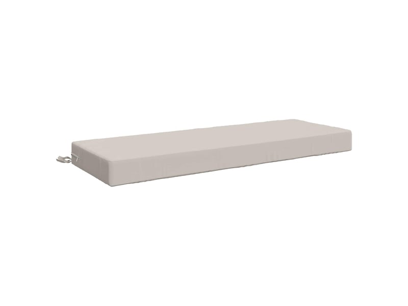  Coussin d'assise, coussin pour chaisecanapé soest 100 % polyester blanc 120 x 40 x 10 cm cf51386  - Conforama A
