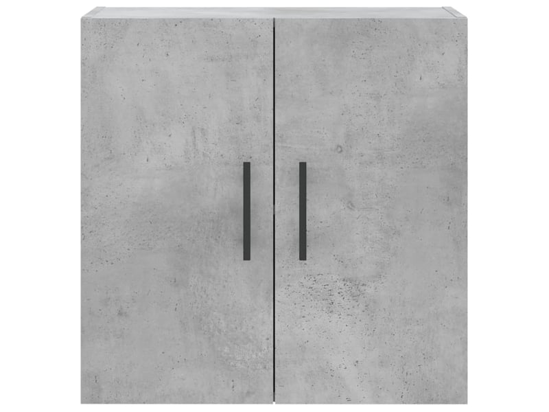  Armoire murale salon, meuble de rangement gris béton 60x31x60 cm bois d'ingénierie shl6479  - Conforama E