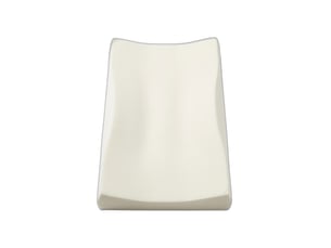 Matelas à langer ergonomique en mousse ecru