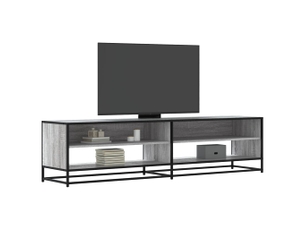 Meuble tv coloris gris 180.5 cm <strong></strong>  <strong></strong>