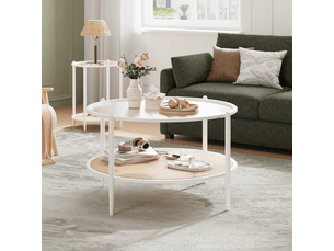 Table basse coloris blanc <strong>GARVEE </strong> <strong>PHK_346T83PK</strong>