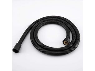 Tuyau de douche en acier inoxydable noir raccords de pommeau de douche à main tuyaux accessoires de salle de bain tuyau en caoutchouc tuyau