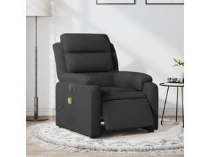 Fauteuil relax électrique <strong></strong> Tissu noir
