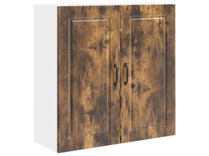 Armoire de cuisine chêne fumé 80x31x80cm bois d'ingénierie shl2973
