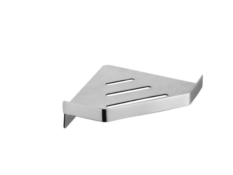  Tablette d'angle, support de salle de douche (argent)  - Conforama D