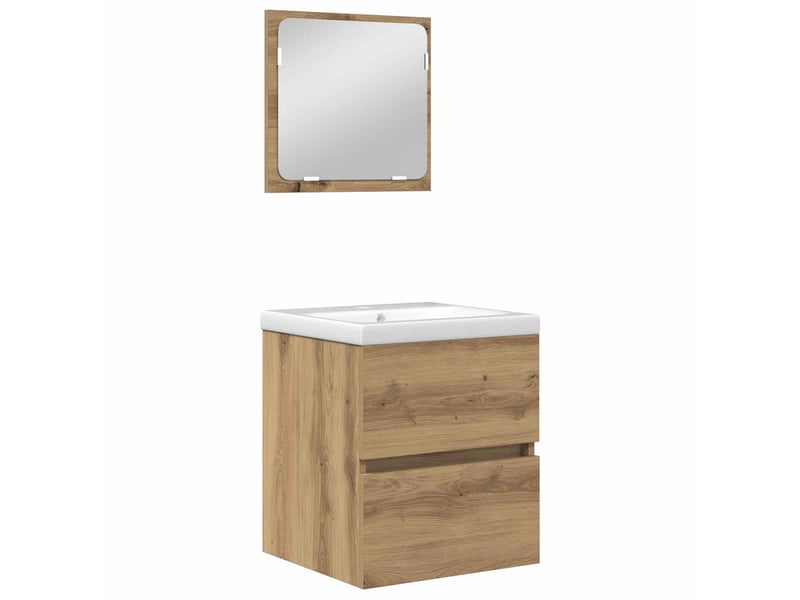  Ensemble de mobilier de salle de bain 2 pc cf63975  - Conforama A