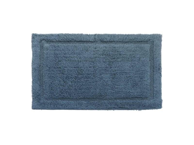  Tapis de bain fluffy colorama 50x75cm bleu COLORAMA - Conforama A