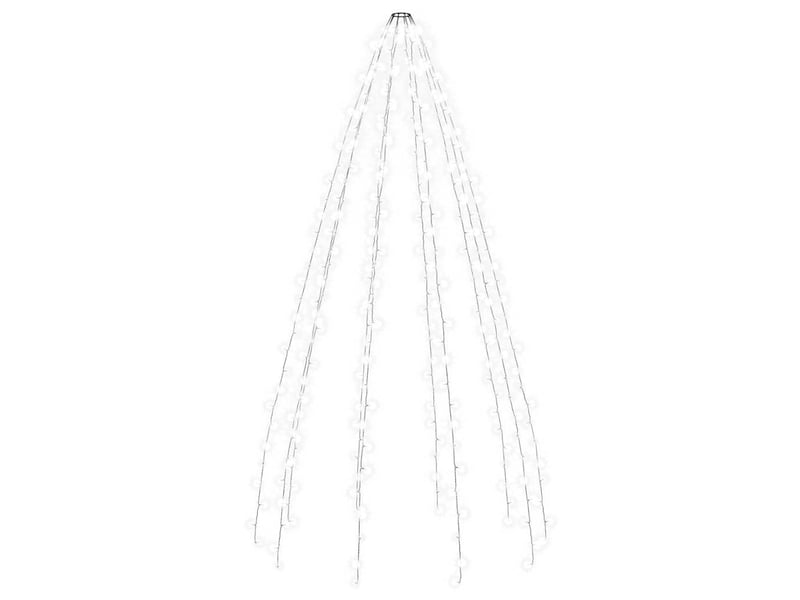  Guirlande lumineuse d'arbre de noël 300 led blanc froid 300 cm  - Conforama A