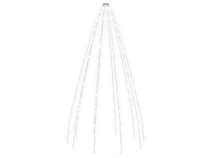 Guirlande lumineuse d'arbre de noël 300 led blanc froid 300 cm
