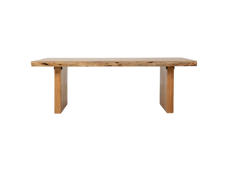  Table basse en bois marron 120x70x40 cm (hauteur)  - Conforama C