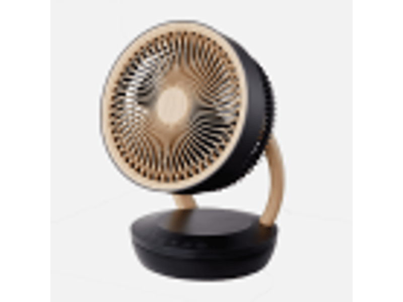  Fabrilamp ventilateur de table ruiseñor noirhêtre 45 w, 3 vitesses, avec télécommande et minuterie 236171088 - Conforama D