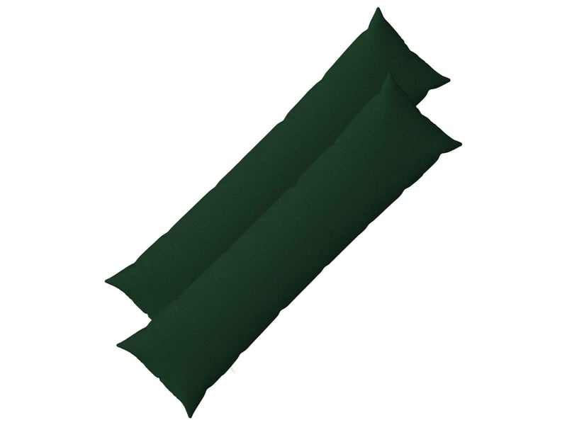  Lot de 2 coussins avec oreiller, coussins décoratifs heerlen vert foncé tissu cf50364  - Conforama B