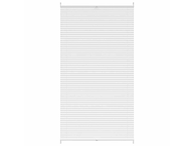  Store plissé, store de fenêtre 100x200 cm blanc cf46626  - Conforama A