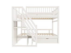 Lit simple 90x200 cm    coloris blanc