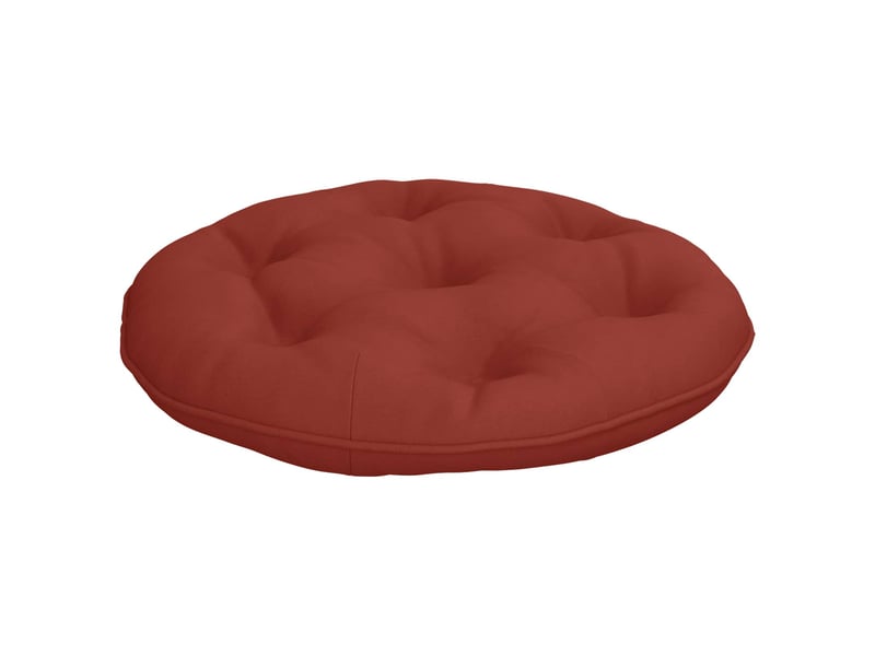  Coussin de chaise suspendue, coussin d'assise vianen 100 % polyester rouge cf54288  - Conforama A