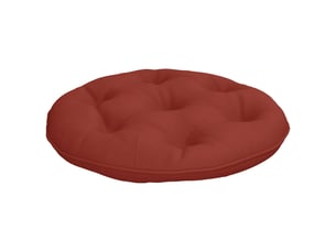 Coussin de chaise suspendue, coussin d'assise vianen 100 % polyester rouge cf54288