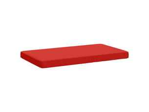 Coussin de banc, coussin d'assise, coussin pour chaisecanapé 1 pièce vught 100 % polyester rouge cf52183