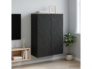 Armoire     <strong></strong> <strong></strong> coloris noir largeur 66 cm