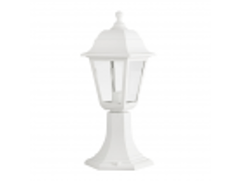  Lanterne de muret extérieur fabrilamp albahaca blanc, 1 x e27, ip44, 41,5 x 16,5 x 16,5 cm 125871001 - Conforama B