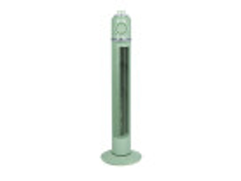  Ventilateur colonne fabrilamp huracan vert 45 w 3 vitesses minuterie oscillant 75 × 22 × 22 cm 240771006 - Conforama B