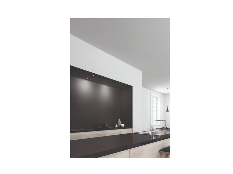 Novy - hotte de plafond 90cm 650m3h noir 6812 - pure'line compact 6812 - Conforama D