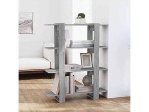 Bibliotheque coloris  gris  <strong></strong> <strong></strong> - 100 cm x 123.5 cm
