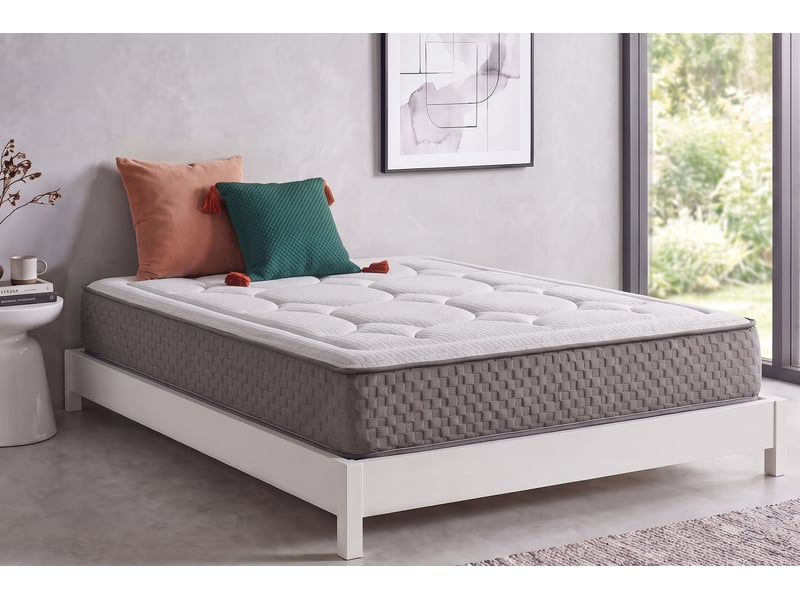 Matelas viscosoft palace confort multizone - 180x190 cm - fermeté medium- moonia  - Conforama B