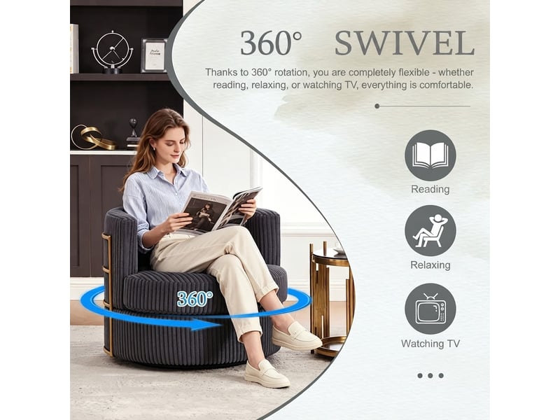  Fauteuil, rangement intégré, bicolore cao-W3056P485956-conf-NEW - Conforama R