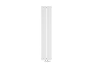 Emke radiateur à eau chaude, radiateur plat seule couche connexion centrale, blanc 160x30cm, 501w