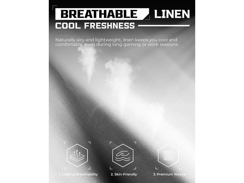  Gtplayer chaise de jeu en tissu avec accoudoirs synchronisés, inclinaison de 90-155° et repose-pieds - blanc - double ligne LR408-WT-DL-FA - Conforama C