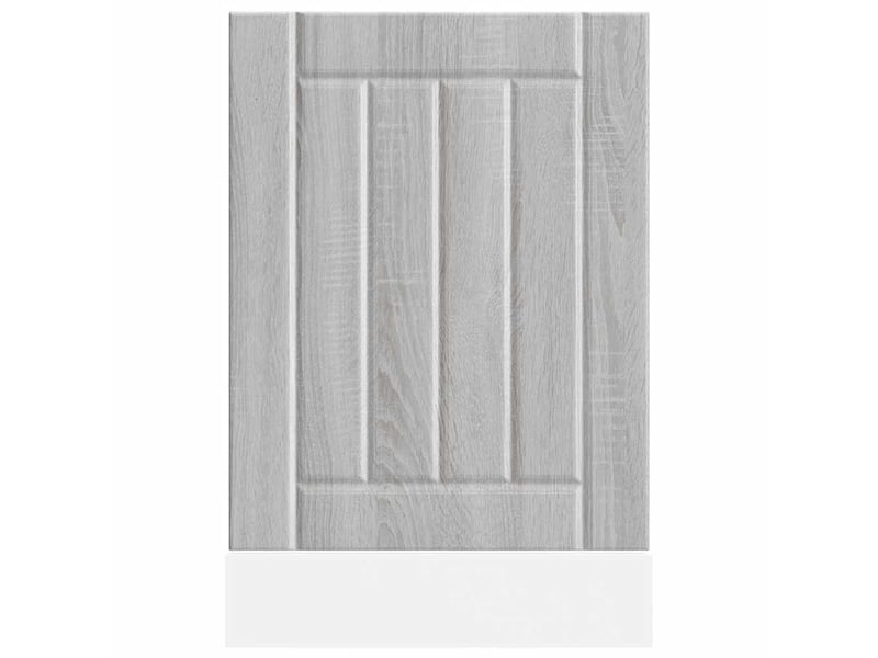  Panneau de lave-vaisselle sonoma gris bois d'ingénierie shl8792  - Conforama D