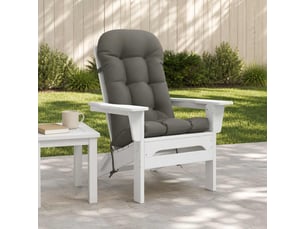 Coussin de transat ensoleillé, coussin pour bain de soleil putten 100 % polyester gris cf56080