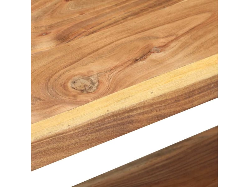  Meuble tv - banc tv - meuble de rangement 90x30x40 cm bois d'acacia solide  - Conforama E