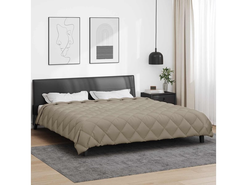 Duvet d'hiver - couette 200 x 220 cm 450 gsm microfibre (100% polyester) - Conforama B