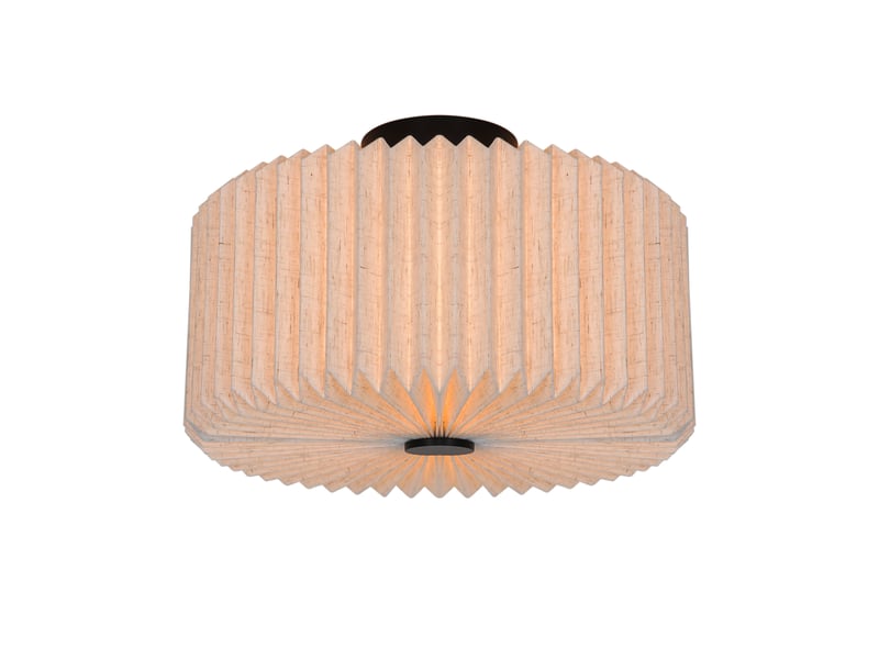  Plafonnier vivienne textile noir , h. 27 - ip20 - e27 nordlux intérieur 2612206003 - Conforama D