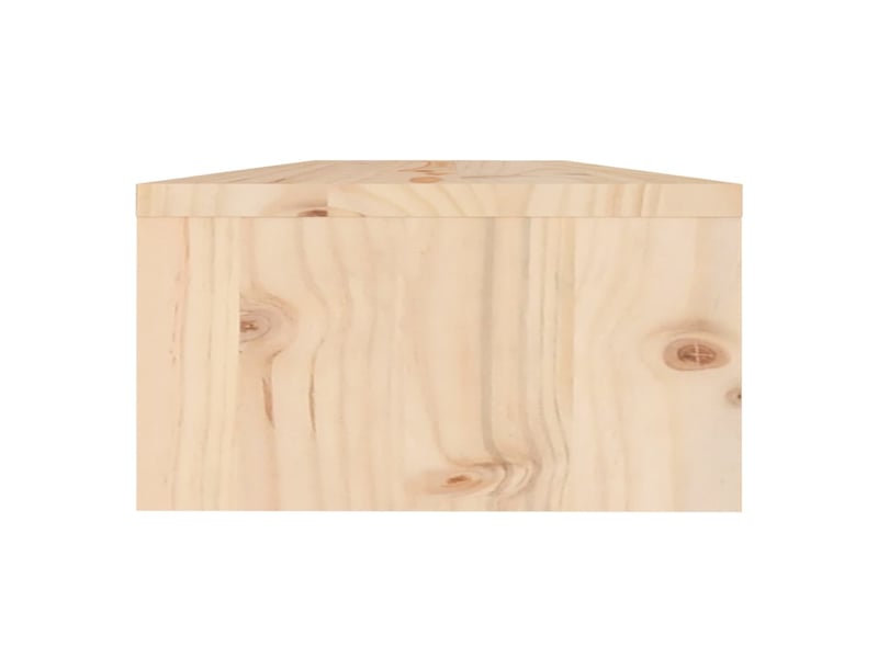  Support de moniteur 50 x 24 x 13 cm bois de pin solide brun 02_0029206  - Conforama D