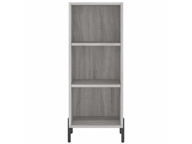  Buffet - bahut - meuble de rangement sonoma gris 34,5x32,5x90 cm bois d'ingénierie  - Conforama D