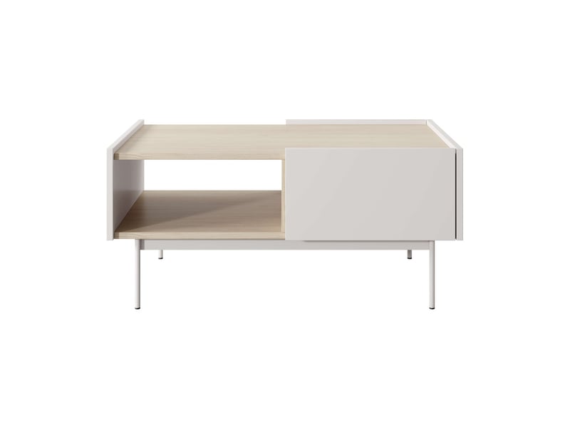 Table basse vivaro 2 tiroirs en bois - beige VIVARO - Conforama A