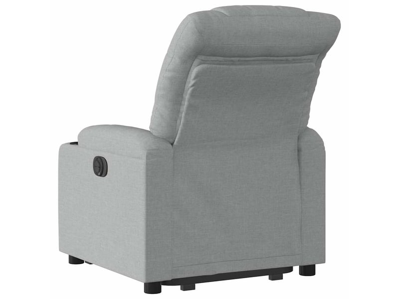  Fauteuil inclinable, fauteuil salon gris clair tissu shl11839  - Conforama E