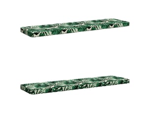 Lot de 2 coussins de banc, coussins d'assise vught 100 % polyester cf57700