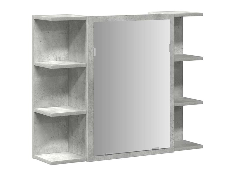  Ensemble de meubles de salle de bain 4 pcs gris béton cf63866  - Conforama E