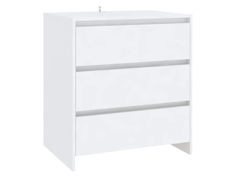  Buffets 3 pcs - bahut - meuble de rangement blanc bois d'ingénierie  - Conforama D