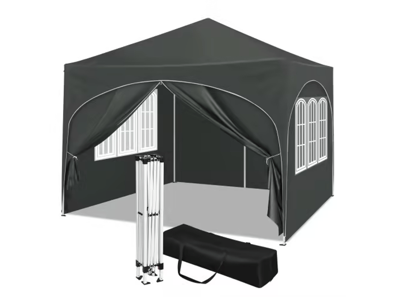 Tente extérieure pliante avec protection solaire instantanée et sac de transport - Conforama A