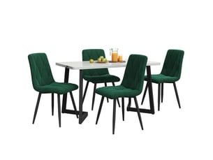 Ensemble table rectangulaire  4 chaise(s)  <strong>MODENUIT </strong> <strong></strong> 