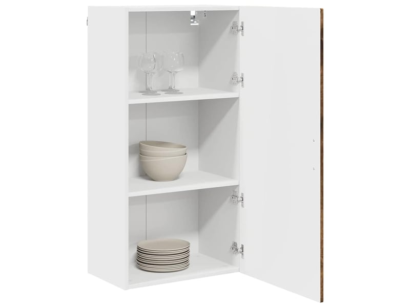  Meuble mural de cuisine, armoire de cuisine chêne fumé 50x31x100cm shl3798  - Conforama C