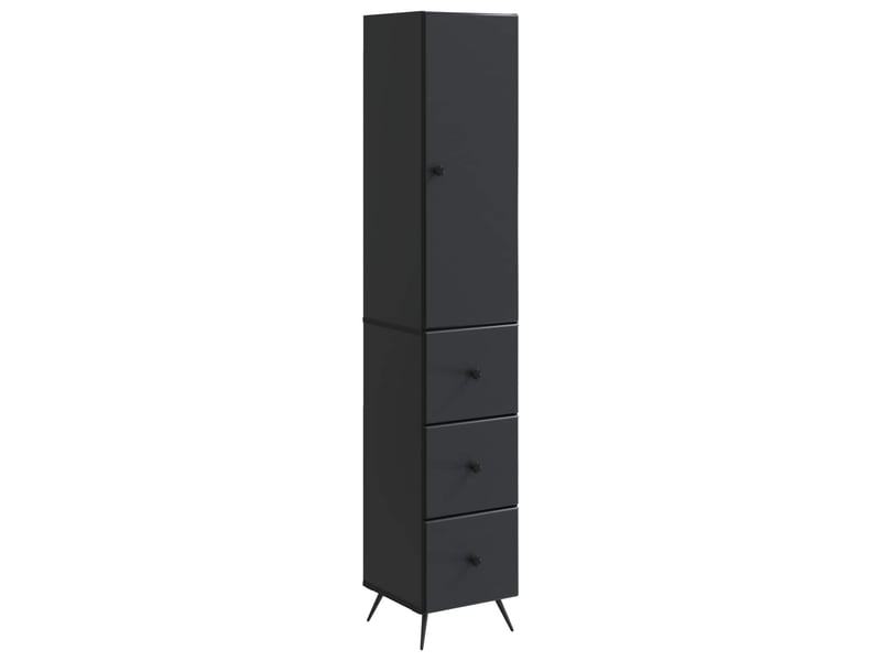 Ensemble de meubles 2 pcs, rangement de salon 34,5x34,5x90 cm bois d'ingénierie shl5407 - Conforama A