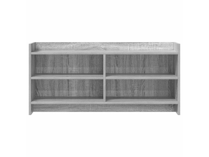  Meuble tv - banc tv - meuble de rangement 100 x 33 x 47 cm sonoma gris bois d'ingénierie  - Conforama D