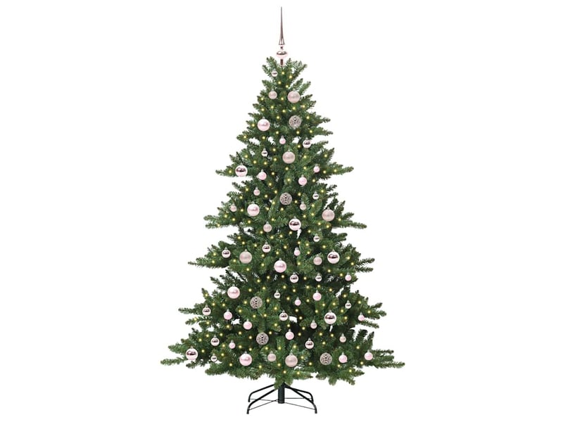  Sapin de noël artificiel, arbre de noël à branches articulées vert 180 cm shl7280  - Conforama C