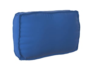 Coussin d'assise, coussin pour chaisecanapé tissu oxford bleu royal 70 x 40 x 12 cm cf56652