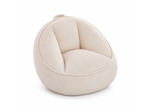 Fauteuil fixe <strong>MODENVIE</strong> <strong></strong> Velours côtelé beige vendu A l'unité